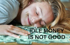Park Money Idling in Savings Account -image