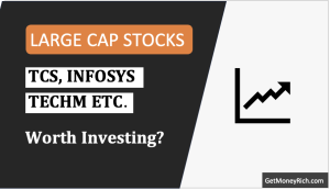Is Investing in Large-Cap Stocks Like TCS, Infosys, or TechM Worth It Compared to Bank Fixed Deposits?